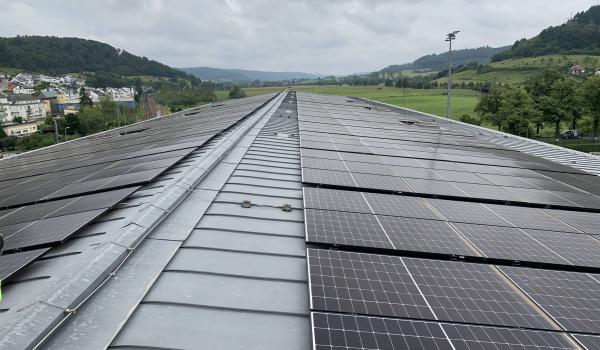 Inauguration of the photovoltaic installation at Lintgen